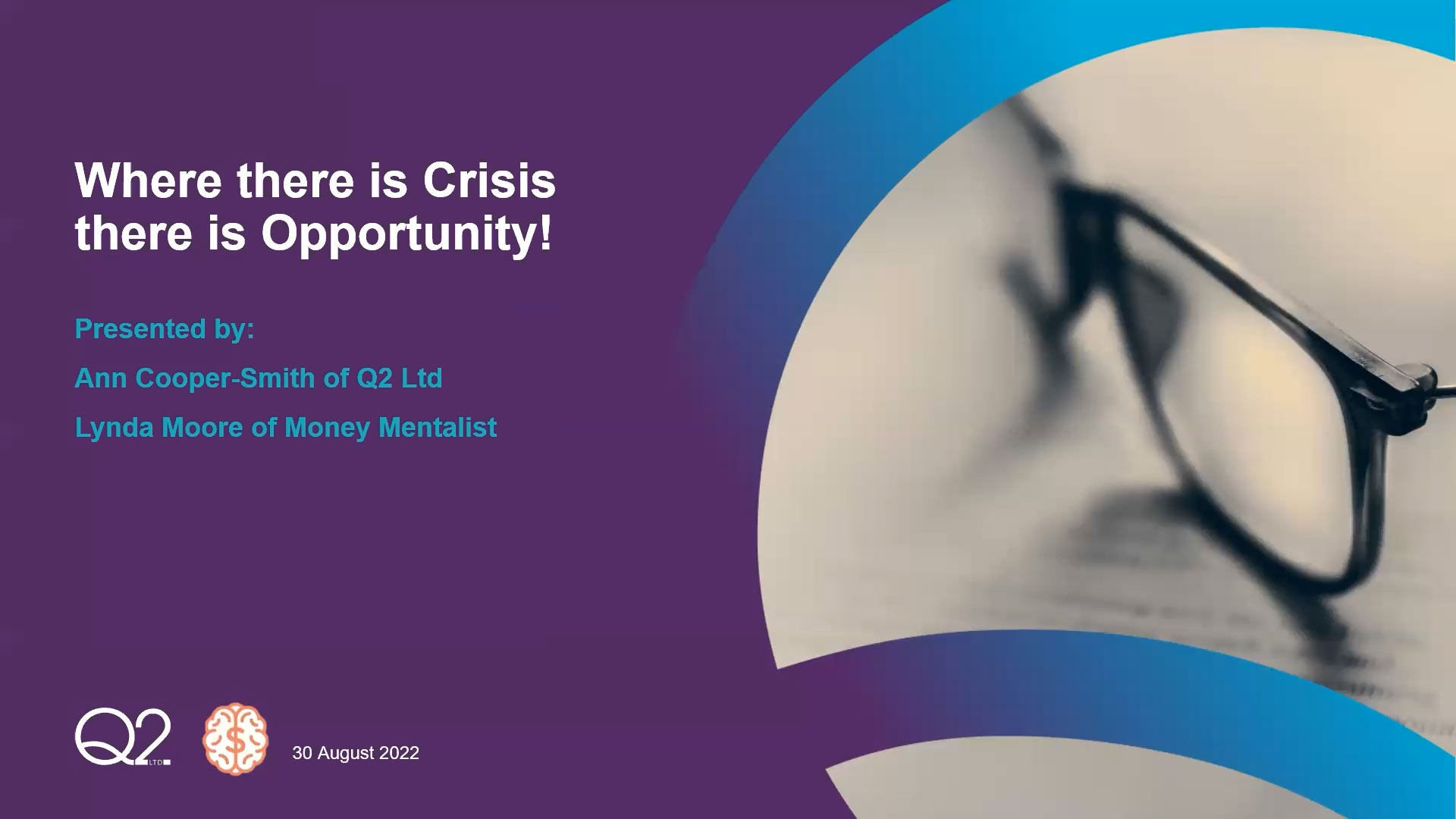 Where there is Crisis, there is Opportunity!